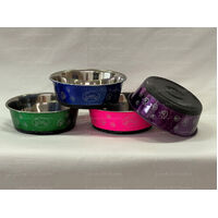 Stainless Steel Feeding/Water Bowl MED- Dogs/Cats/Pets