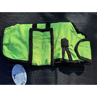 Lilcracka Touch Fastener Dual Layer Chamois Cooling Dog Coat 
