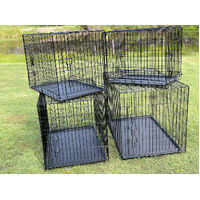 Metal Collapsible Pet/Dog/Cat Crate/Cage 48"