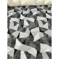 Vet/Dry Bed *Greenback* Geometric Grey