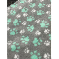 Vet/Dry Bed *Greenback* Paws Grey Mint