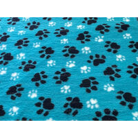 Vet/Dry Bed *Rubberback* Blue Paws