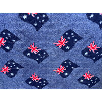 Vet/Dry Bed *Rubberback* Aussie Flag