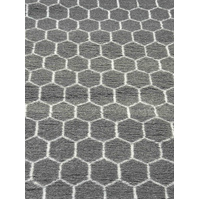 Vet/Dry Bed *Rubberback* Grey Honeycomb
