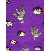 Vet/Dry Bed *Rubberback* Purple Monkey