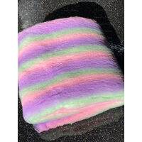 Vet/Dry Bed *Rubberback* Rainbow Mint