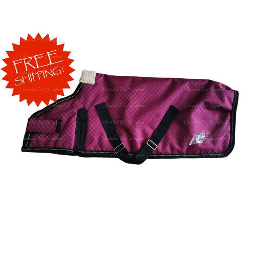 Lilcracka Touch Fastener no Neck 60cm Burgundy