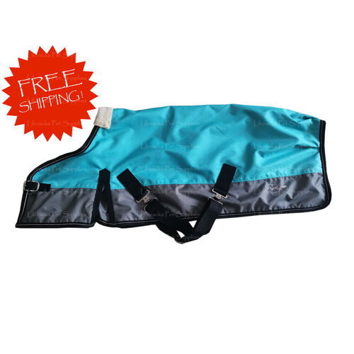 Lilcracka Tuff Coat no Neck 50cm Teal