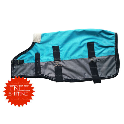 Lilcracka Livestock Coat Rain 95cm Teal