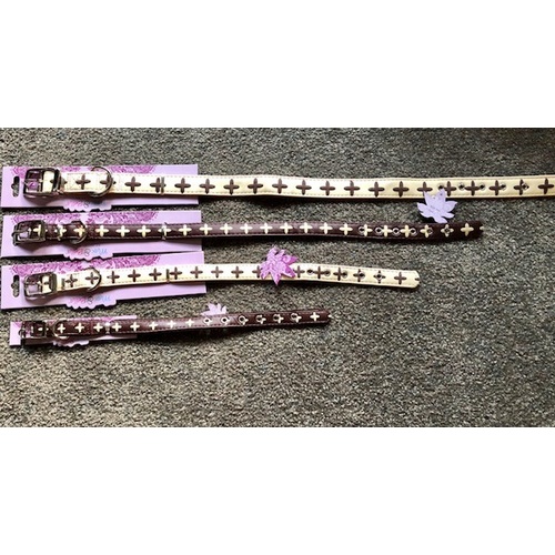 Petissimo Kross Over Dog Collar 45cm Chocolate