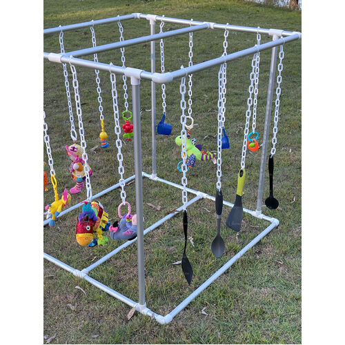 Puppy Playcentre PVC Poles 90cm x 90cm x 90cm Tall