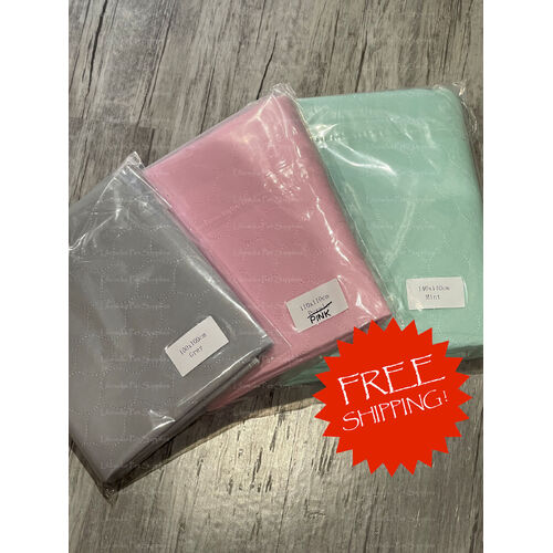 Washable Pet Pad 110cm x 110cm Mint