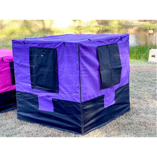 Cover only for Wire Playpen with Lid *Purple* 122cmL x 122cmW x 122cmh