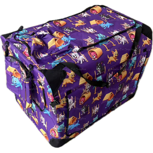 Soft/Fabric Collapsible Pet Crate/Cage Agility 122cm