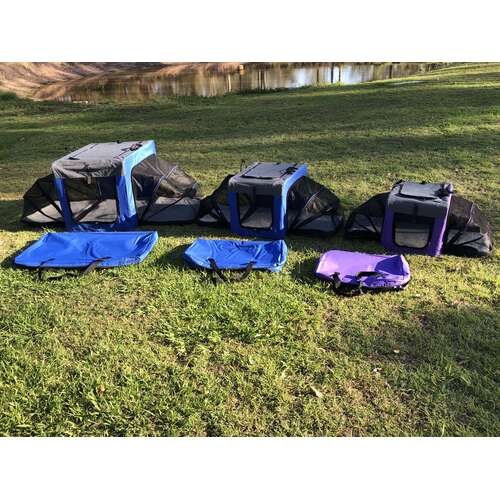 Expandable Soft Crate Double 91cm