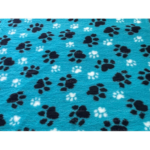 Vet/Dry Bed *Greenback* Blue Paws *** 50cm Long x 1.5m wide ***