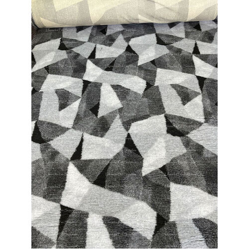 Vet/Dry Bed *Greenback* Geometric Grey *** 50cm Long x 1.5m wide *** 