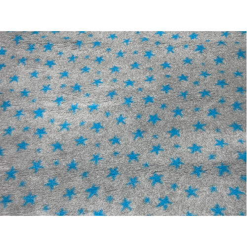 Vet/Dry Bed *Non-Backed* Blue Star *** 50cm Long x 1.5m wide ***