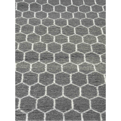 Vet/Dry Bed *Rubberback* Grey Honeycomb *** 50cm Long x 1.5m wide ***