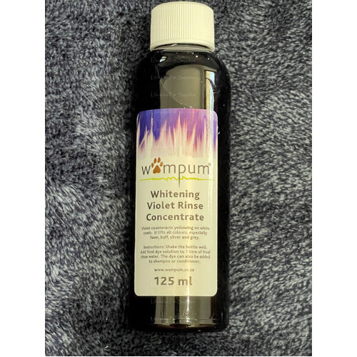 Wampum Whitening Violet Rinse Concentrate 125ml